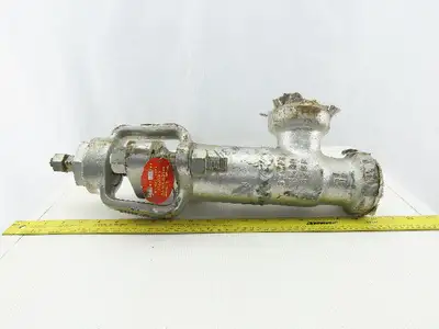 Hancock 7130W 2" Socket Weld Forged Steel Globe Valve 90° 3600 WOG
