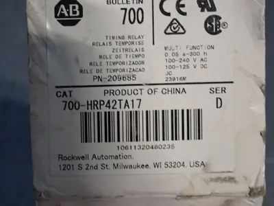 Used ALLEN BRADLEY 700HRP42TA17 Timers Ohio US | HGR 24 #1129856