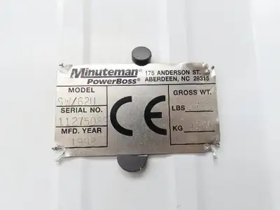 PowerBoss Minuteman SW/62U Hopper Filter Shaker Vibrator For Industrial Sweeper