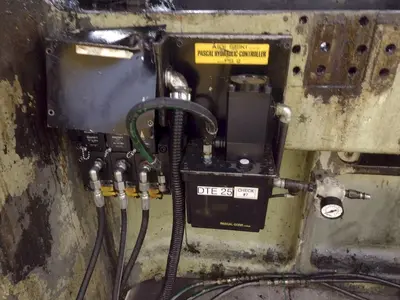 220 TON AIDA MODEL #PMX-LS-200H SSDC STRAIGHT SIDE PRESS, 7.87" STROKE: STOCK #22214