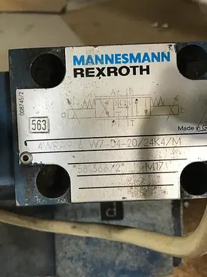 USED REXROTH 4WRAP 6 W7-04-20/24K4/M