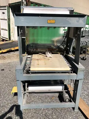 USED SHANKLIN BUNDLER AND OVEN 30" SEAL BAR BUNDLER MODEL: B 2BB TUNNEL MODEL: T_8PR SHANKLIN BUNDLER AND OVEN 30" SEAL BAR BUNDLER MODEL: B 2BB TUNNEL MODEL: T_8PR