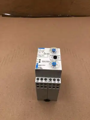 Crouzet FRL 84 874 300 Under Speed Relay 24VDC 8A 250VAC 1/3HP 240VAC