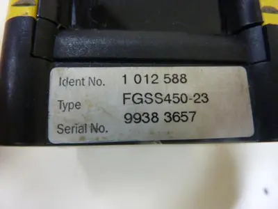 USED SICK OPTIC ELECTRONIC FGSE 450-23