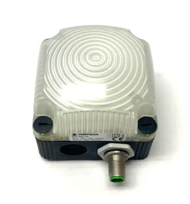 USED WERMA PERMANENT LED BEACON LIGHT BWM 24VDC MC