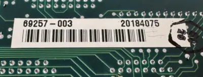 USED GAI-TRONICS 69257-003 API CONTROL CARD 69257003