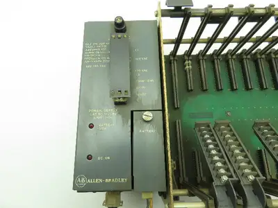 Allen Bradley 1771-AB Ser A Chassis 8-Slot card Rack PLC Power Supply 635224-01
