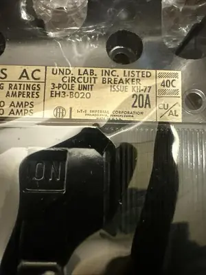 New | in-Stock ITE EH3-B020 Miscellaneous Equipment (Electrical & Power) Ohio US | Surplus Asset Holdings #1209725