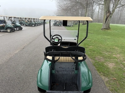 (1) 2017 E-Z-Go golf cart with a Kawasaki gas engine, model 625111G01, does not include Club canopy,...