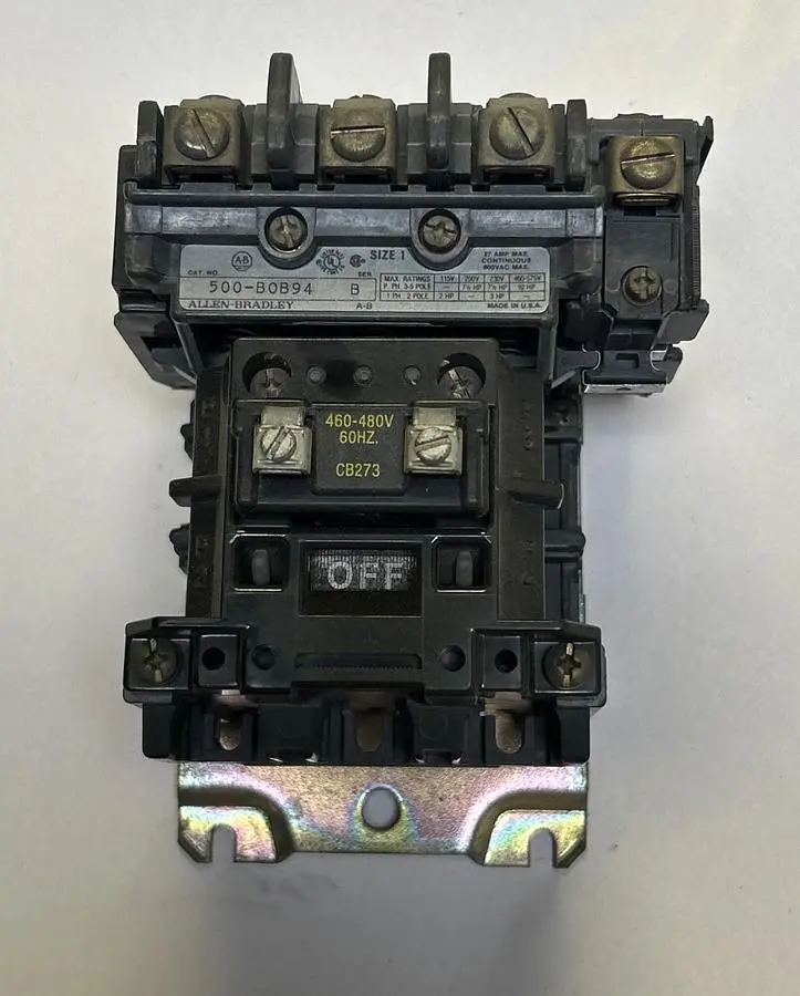 Used ALLEN-BRADLEY 500-BOB94 PLC Contactors Ohio US | Surplus Asset Holdings #1236700