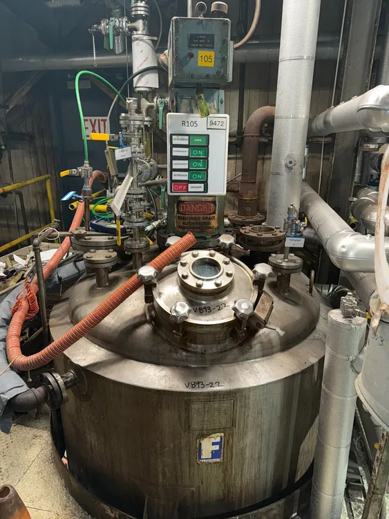 Used 2003 FELDMEIER 800 GALLON Reactors New Jersey US | Perry Equipment #470534
