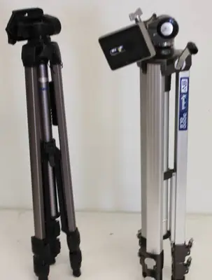 Camera Tri Pods Lot Of 2 Tri Pods For Cameras
