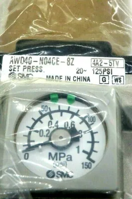 NEW SMC AWD40-N04CE-8Z MICRO MIST SEP REGULATOR AWD40N04CE8Z
