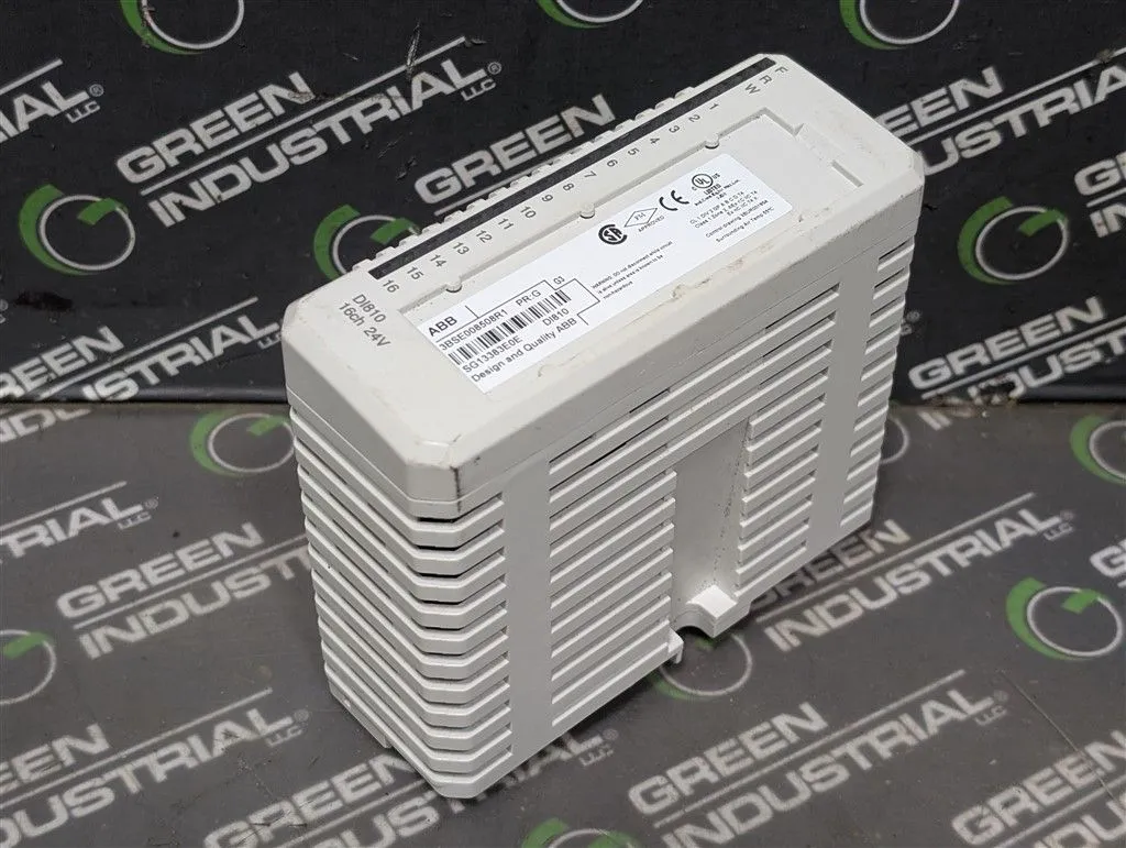 ABB 3BSE008508R1 DI810 16 Channel Digital Input Module PR:G Used
