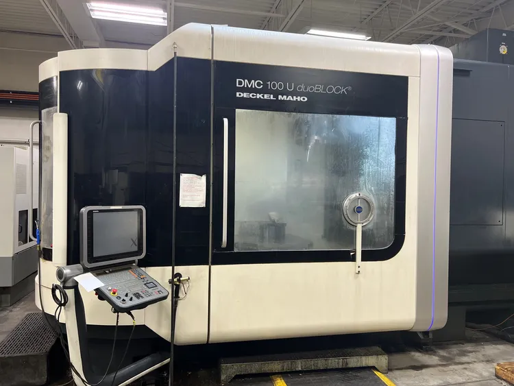 Used 2011 DECKEL MAHO DMC 100 U DUOBLOCK Universal Machining Centers California US | Machinery Network #6184