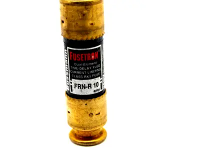 NEW LOT OF 10 BUSSMANN FUSETRON FRN-R-10 FUSES FRNR10
