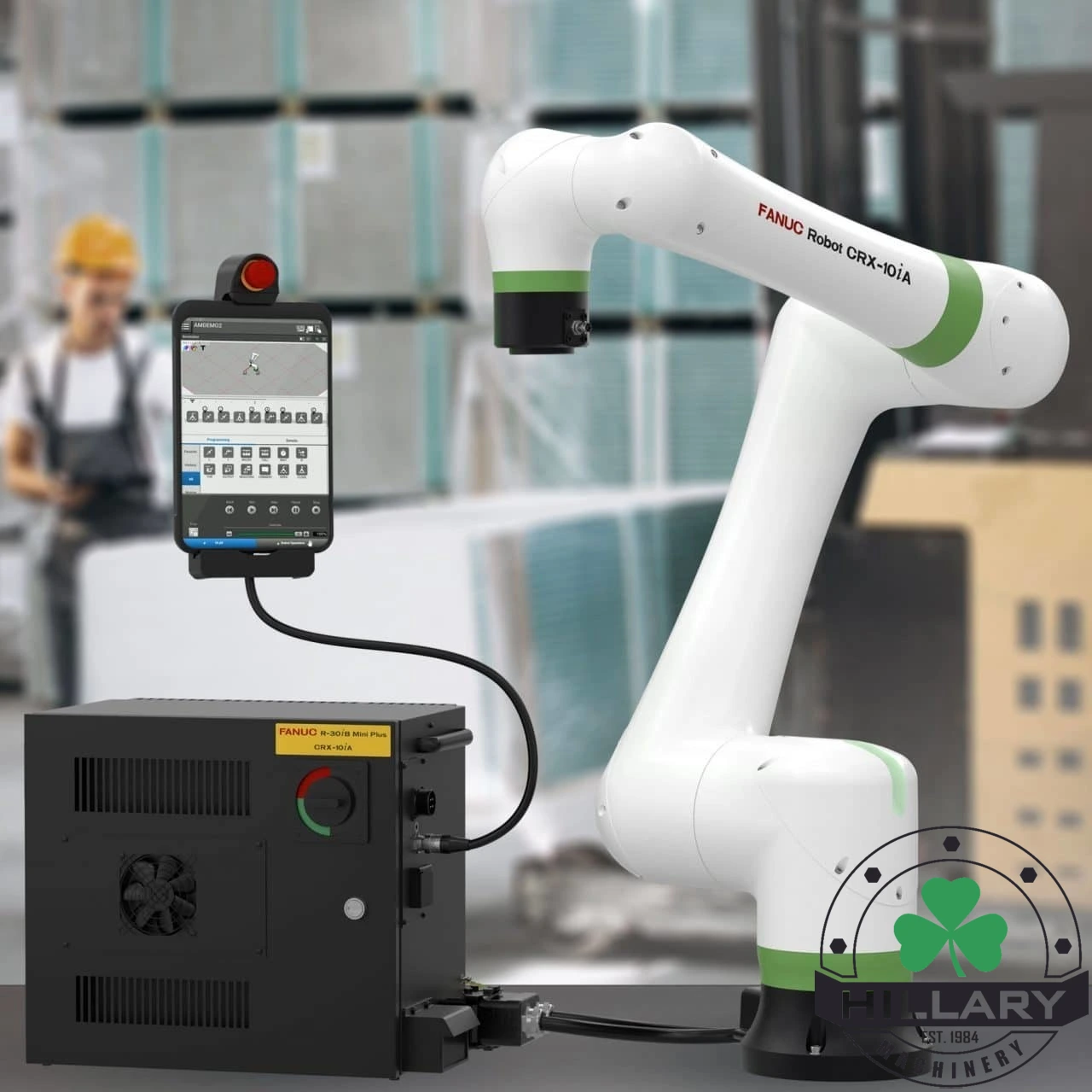 FANUC | CRX-10iA/L | COBOT | COLLABORATIVE ROBOT | Hillary