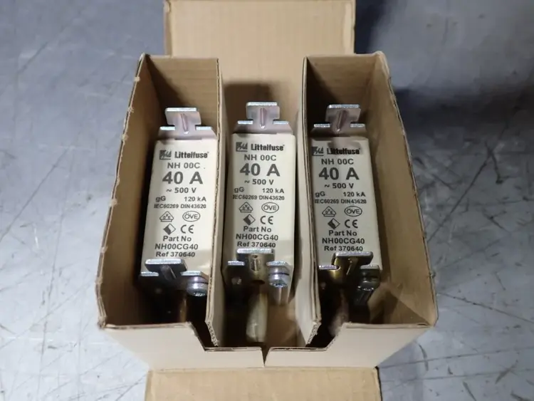 Used LITTELFUSE NH00CG Fuses | HGR 24 #736027