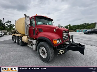Used 2005 MACK GRANITE CV713 Concrete Mixer Trucks Delaware US | Proxy Equipment #1388926