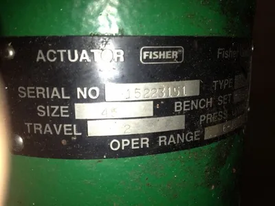 Fisher type ED Sliding-Stem Valve size 4"