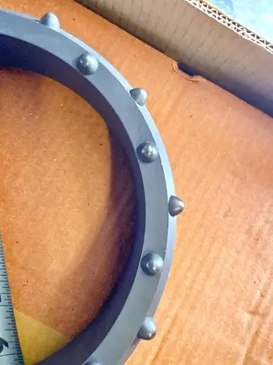 Used AFTERMARKET 6" DUAL ROTARY SHOE – 22 BALLISTIC BUTTON ASSEMBLY Drilling Attachments Pennsylvania US | East West Machinery & Drilling #1417918