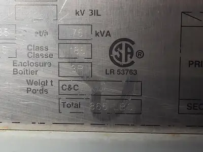 Used DELTA CETC0075-S001534 Transformers British Columbia CA | Lenmark #1426678