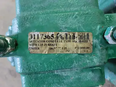 USED FISHER CONTROLS V100-1066SR