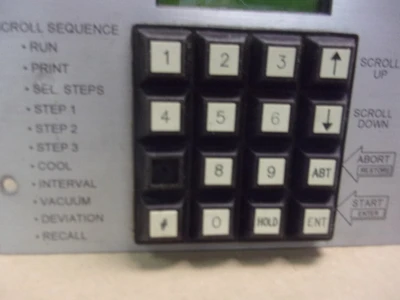 USED PYRO SCROLL SEQUENCE KEYPAD