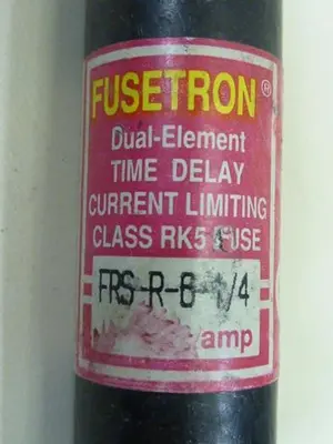 USED FUSETRON FRS-R-6-1/4