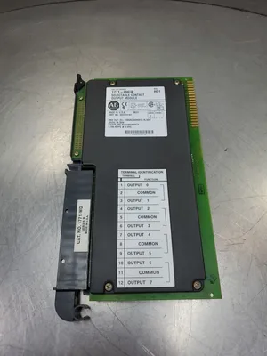 Allen-Bradley 1771-0W/A Rev. H01 Selectable Contact Output Module. 3C-29