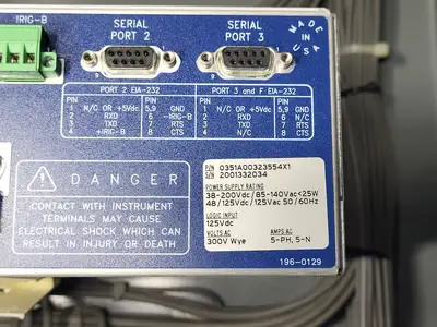25kV 1200A 3ph Switchgear Unit w/ (2) Power Vac Breaker VB1 27.0-16-0