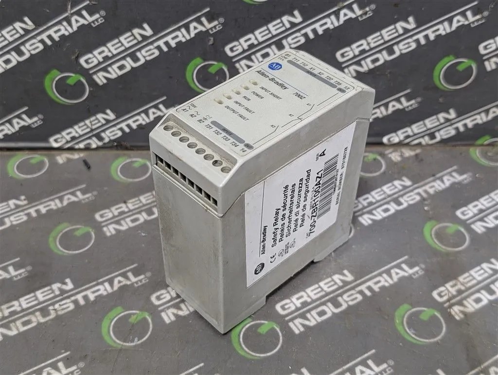 Allen Bradley 700-ZBR100AZ1 Safety Relay Module Series A Used