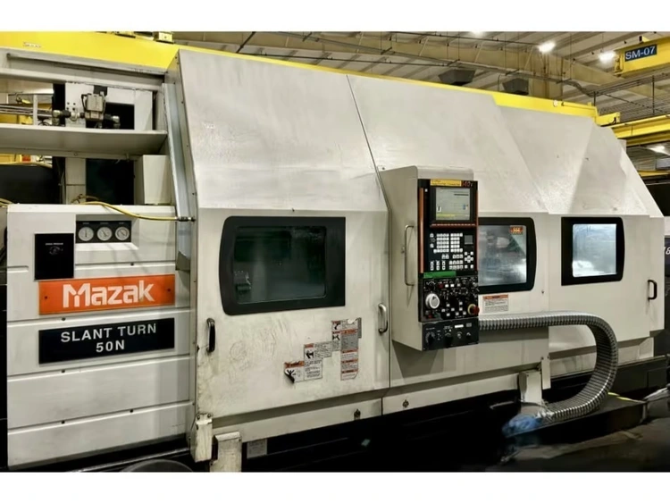 Used 2006 MAZAK SLANT TURN 50N-2000 CNC Lathes Illinois US | Asset Exchange Corporation #292403
