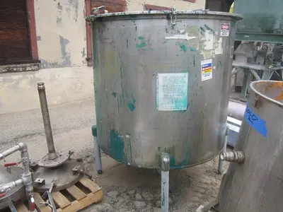 Tank, 400 Gallon, S/st, Utensco, OT/CB, 4' x 4' #S739692