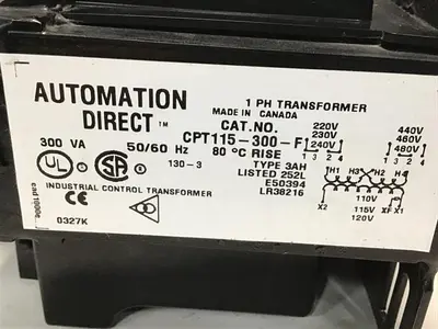 USED AUTOMATION DIRECT CPT115-300-F