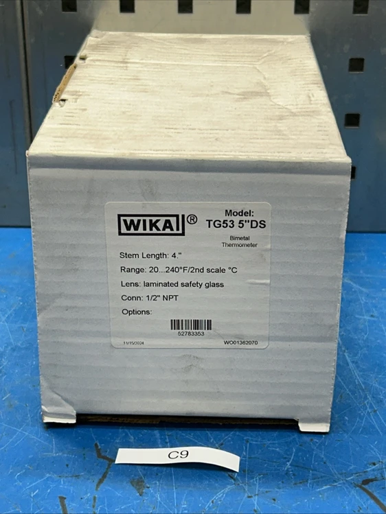 New | in-Stock WIKA TG53 5”DS Temperature Monitoring Indiana US | J&J Industrial Supply #869780