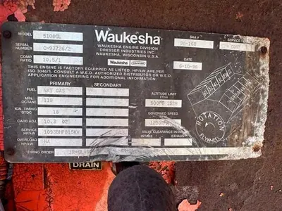 USED 1996 WAUKESHA L5108GL
