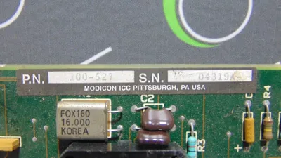 Modicon 100-527 SBX890 Control Board Used