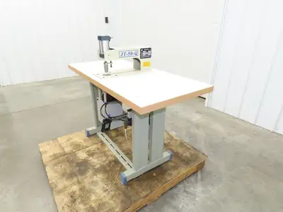 Changzhou JT-50-Q Ultrasonic Welding Sewing Head Unit Press 18x20mm Foot 220V