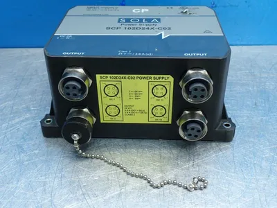 Used SOLA SCP102D24XC02 Power Supplies | HGR 24 #738821