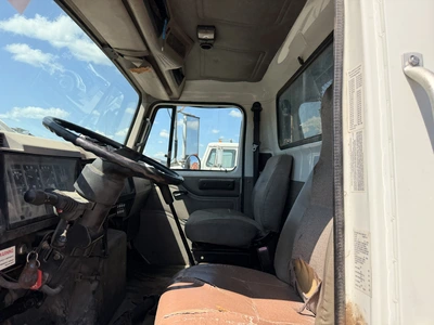 Used 1999 INTERNATIONAL 4700 4X2 WITH 10' SNOW DOGG PLOW Flatbed Trucks Michigan US | Miedema Asset Management Group #1410944