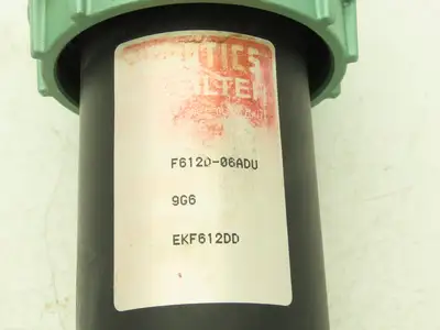 Numatics F612D-06ADU Pneumatic Air Filter In Line 300PSI 3/4" NPT W/Element