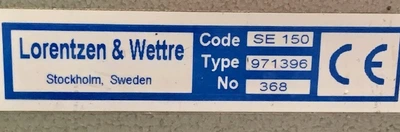 Lorentzen &amp; Wettre TSO tester