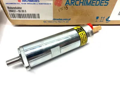 USED ARCHIMEDES PNEUMATIC GEARMOTOR 5077:1 RATIO 0.3KW