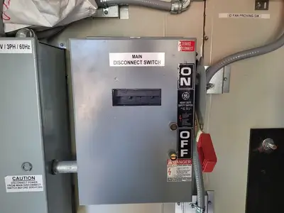 Fresh Air Ventilation System for Mining 1000hp 375000cfm