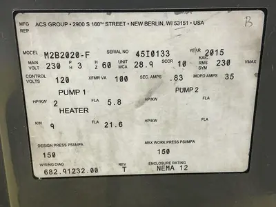 USED 2015 STERLING M2B2020-F