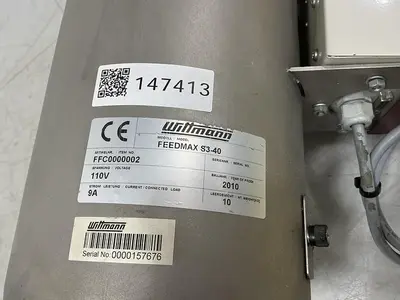 USED 2010 WITTMANN FEEDMAX S3-40
