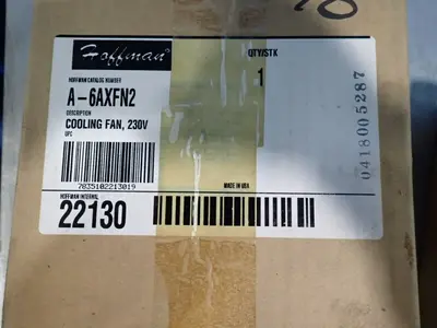 USED HOFFMAN A6AXFN2