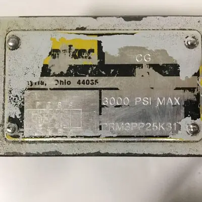 USED PARKER PRM3PP25K31