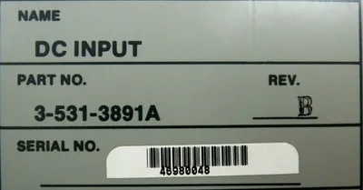 USED CINCINNATI MILACRON 3-531-3891A INPUT MODULE REV B 35313891A